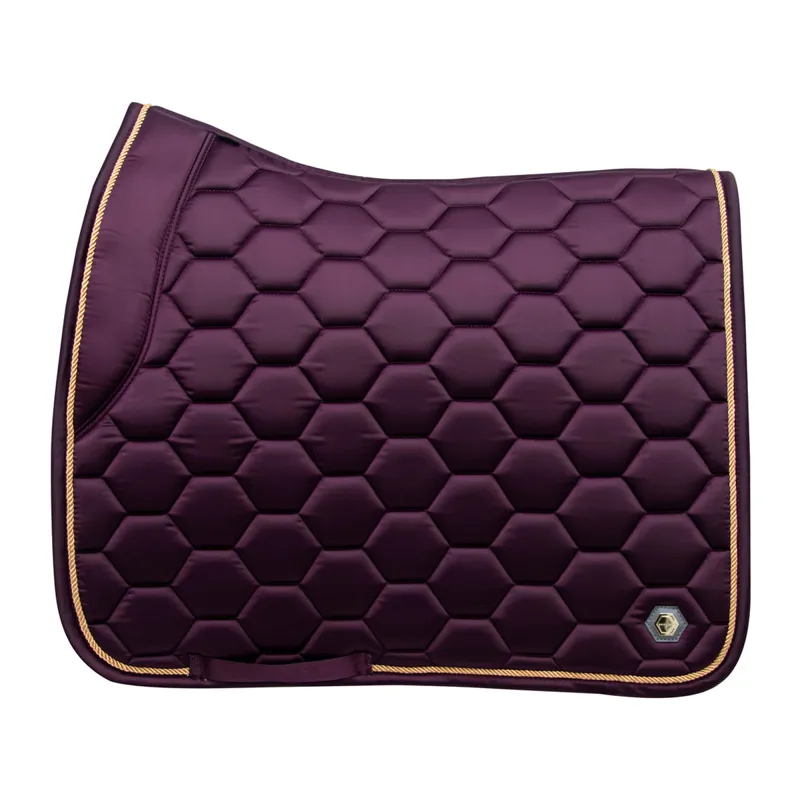 Coldstream Marygold Dressage Saddle Pad - Mulberry Purple